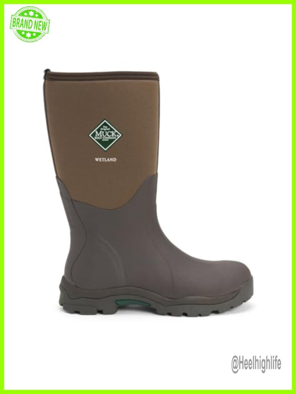 Waterproof Neoprene Knee-High Rain Boots Insulated Snow Trekking